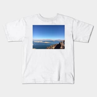 Mountain view sky Kids T-Shirt